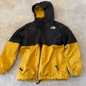 The North Face Two-Tone Black and Yellow Jacket